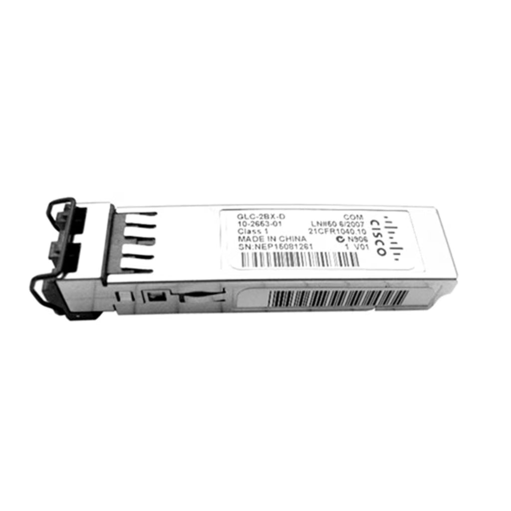 Transceptor SFP Cisco 1000 Mbps multi-modo reforzado SFP - GLC-SX-MM-RGD= (Kit de 2 unidades)