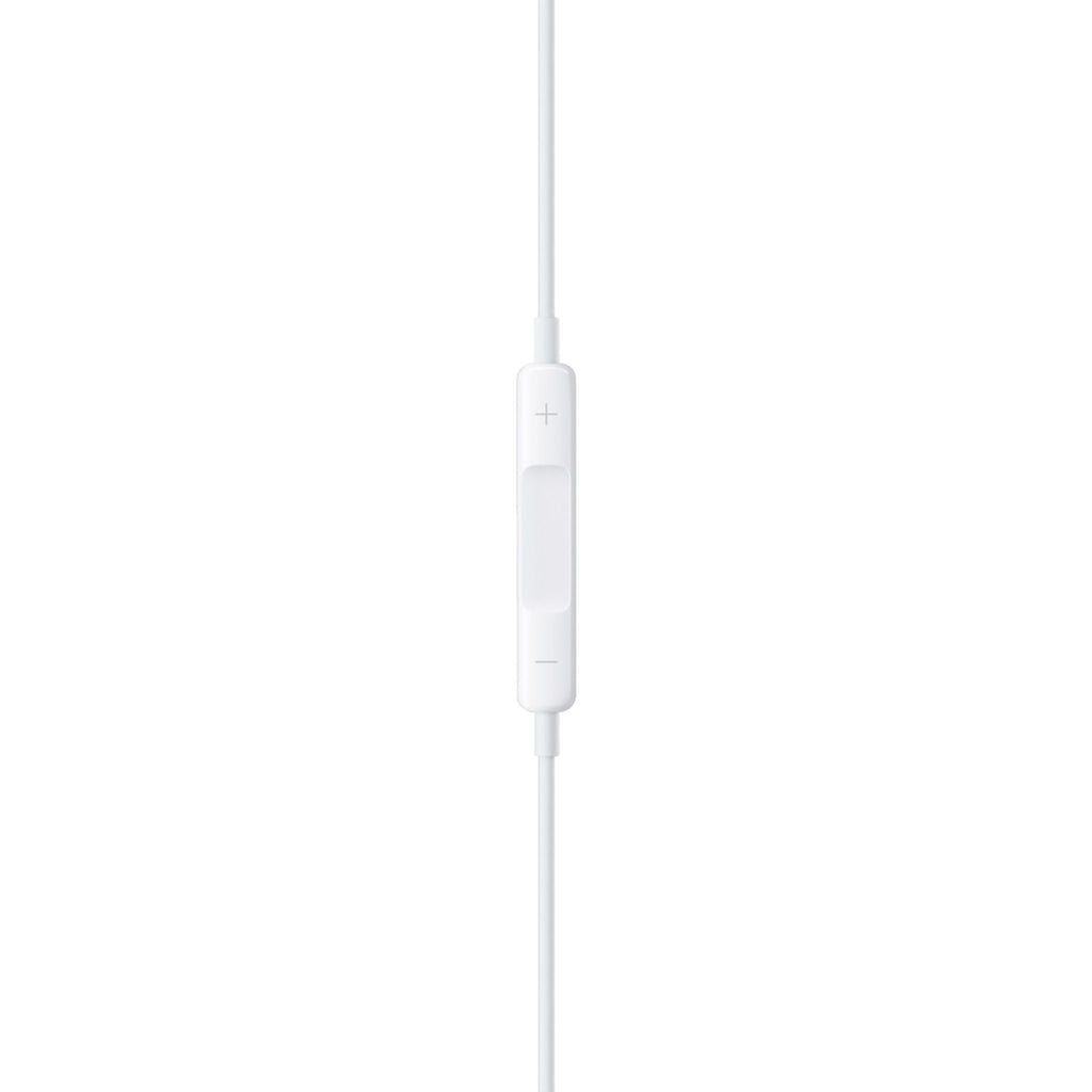 Apple EarPods USB-C microphone and remote control close-up