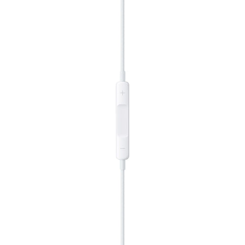 Apple EarPods USB-C microphone and remote control close-up