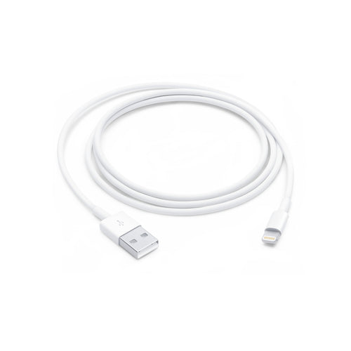 Apple 1 m USB-A to Lightning cable, front view