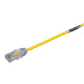 Category 6 Performance 28 AWG yellow UTP patch cord, 0.2 m