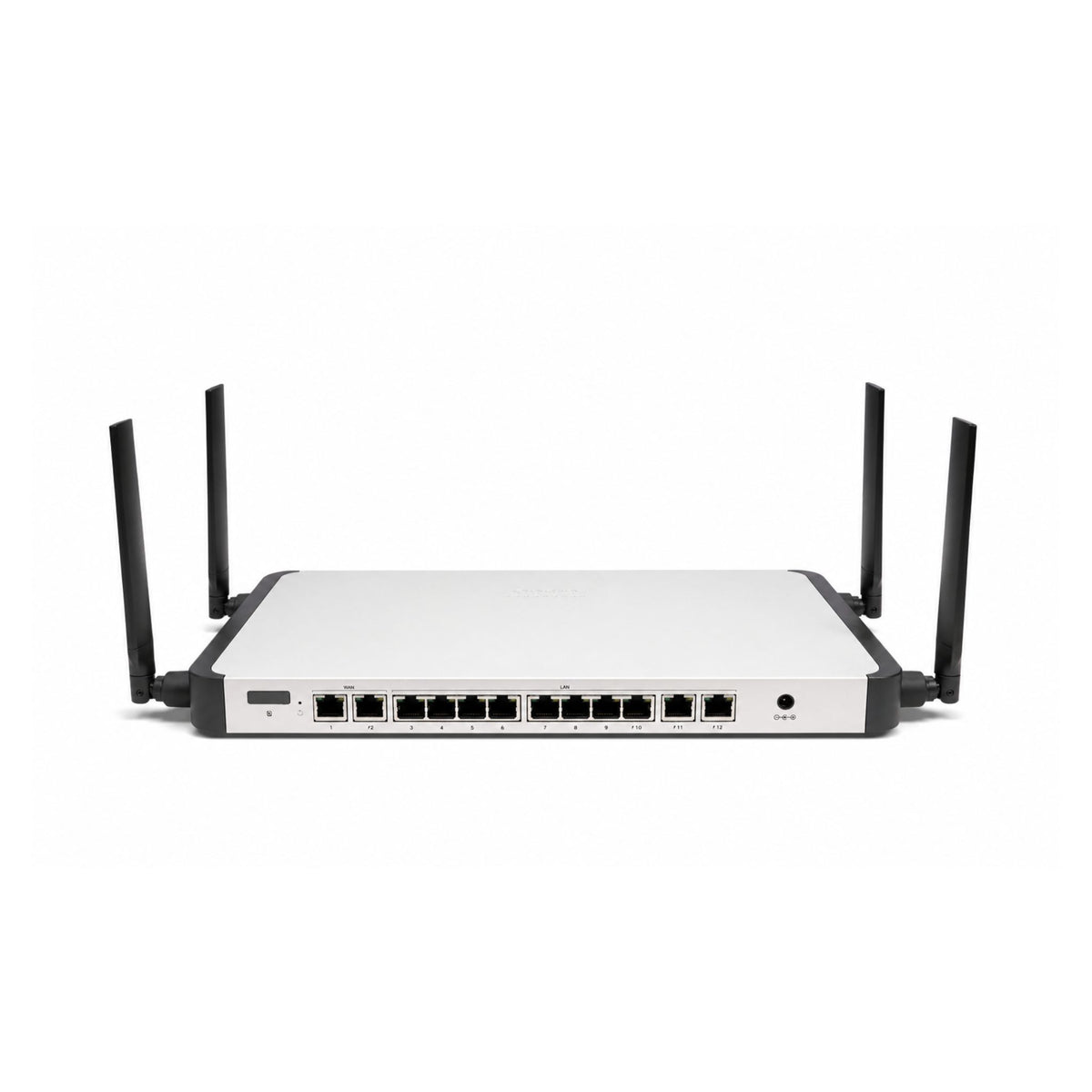 Cisco Secure Router C8121-CW-G2-MX with 12 ports, embedded Wi-Fi 6 and 5G SA modem, front view
