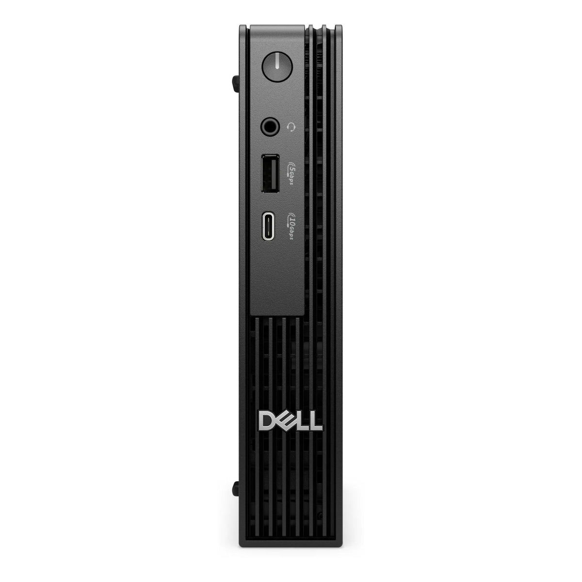 Dell Pro Micro G3A desktop with Intel Core i5-14500T, 16GB RAM, 512GB SSD and Wi-Fi, side view