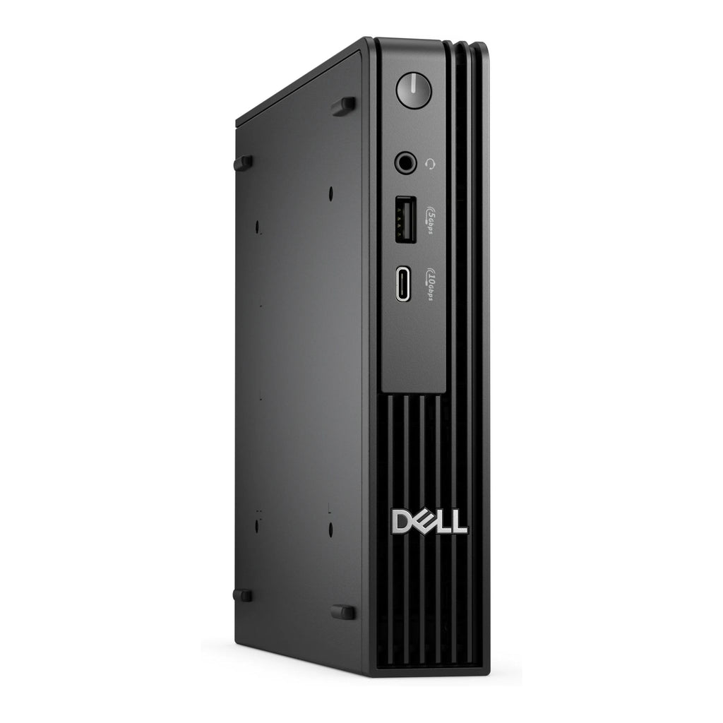 Dell Pro Micro G3A desktop with Intel Core i5-14500T, 16GB RAM, 512GB SSD and Wi-Fi, front view
