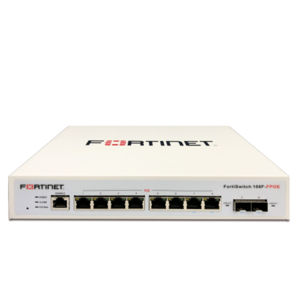 FortiSwitch 108F-FPOE L2+ 8xGE PoE Fortinet - FS-108F-FPOE