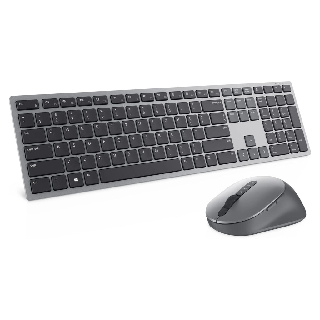 Dell Premier KM7321W Spanish wireless keyboard and mouse kit, right side view