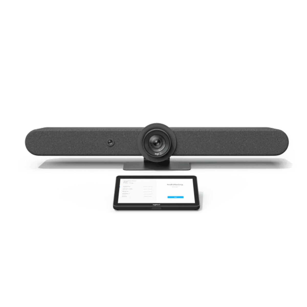 Logitech Rally Bar Graphite video conferencing system, front view