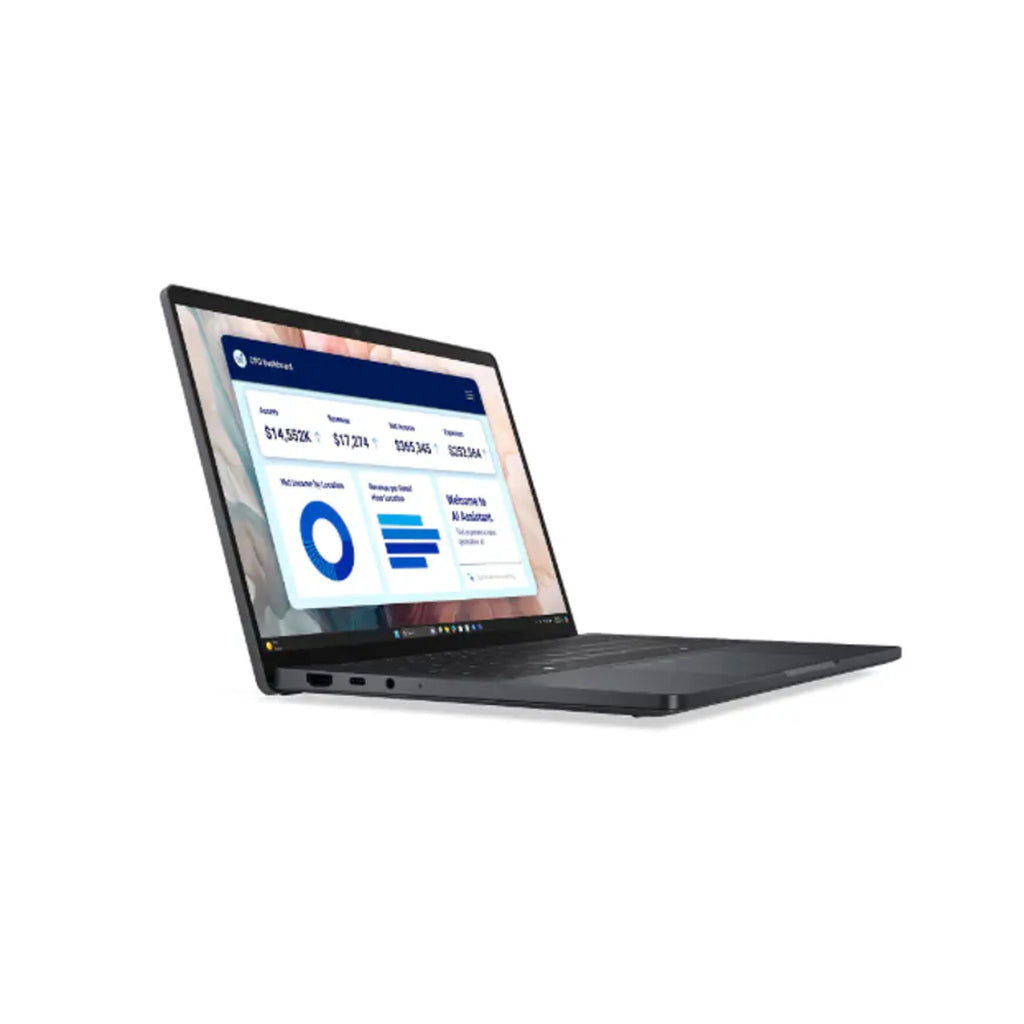 Dell Pro 14 laptop, left side view
