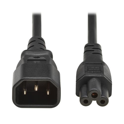 Power cable, rear view