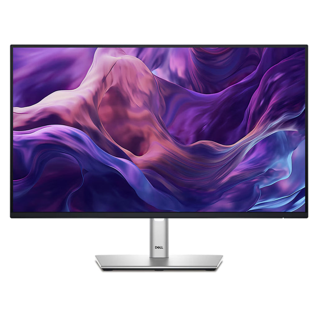 Monitor Dell P2422HE de 24 pulgadas vista frontal con pantalla Full HD y base ergonómica