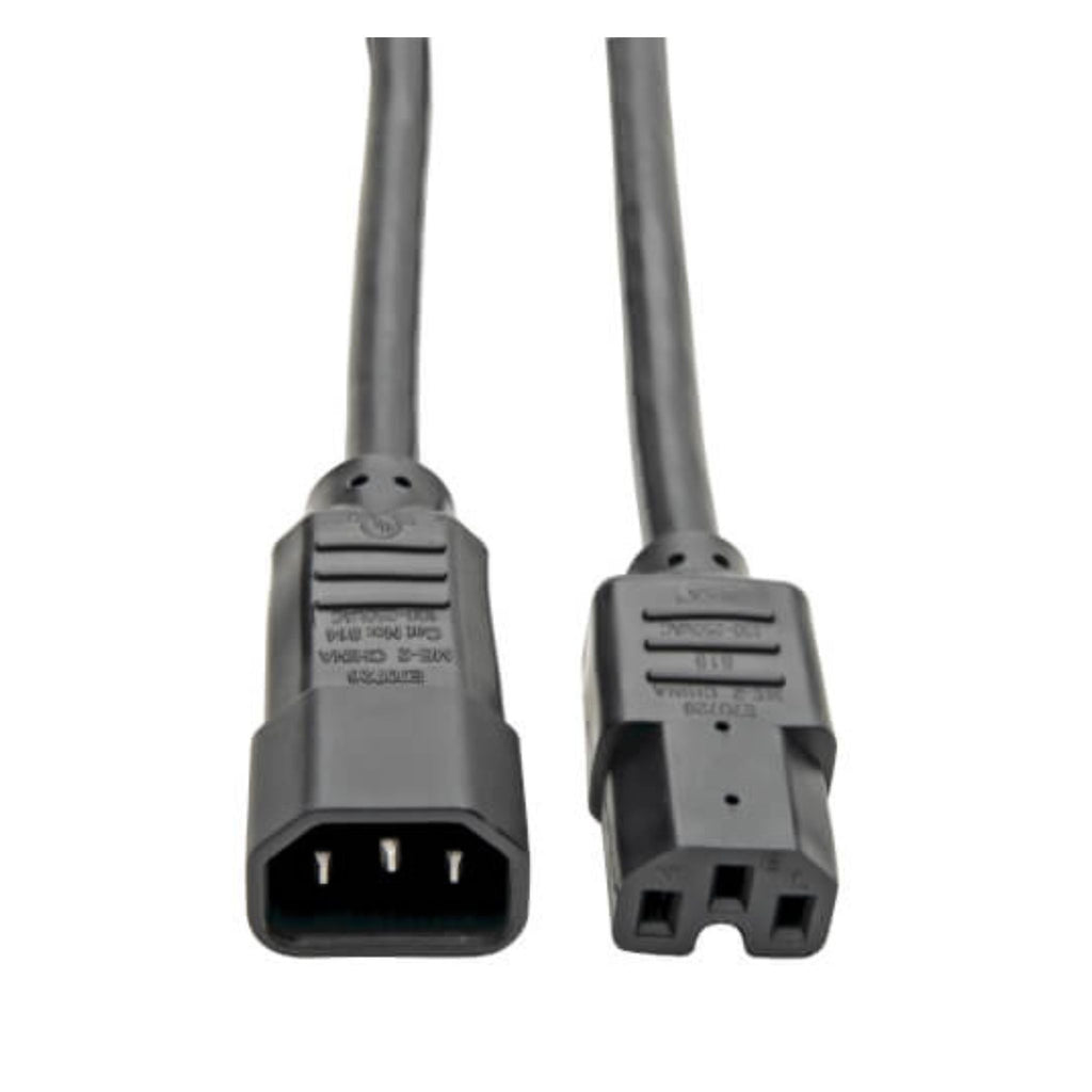 Eaton Cable de alimentación Tripp-Lite C14 a C15, 15A, 250V, 14 AWG, 1.83 m - Negro